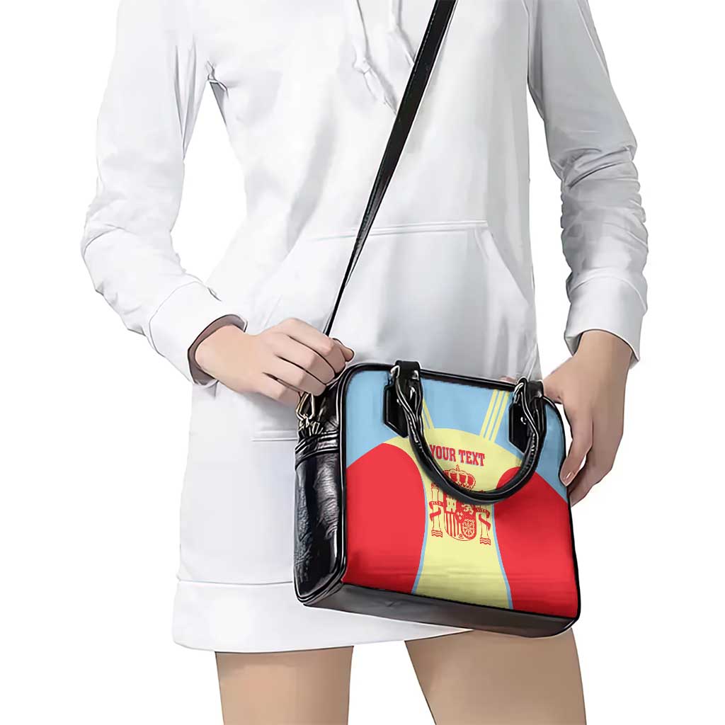 Spain 2026 Football Custom Shoulder Handbag Espana La Roja Sporty Style