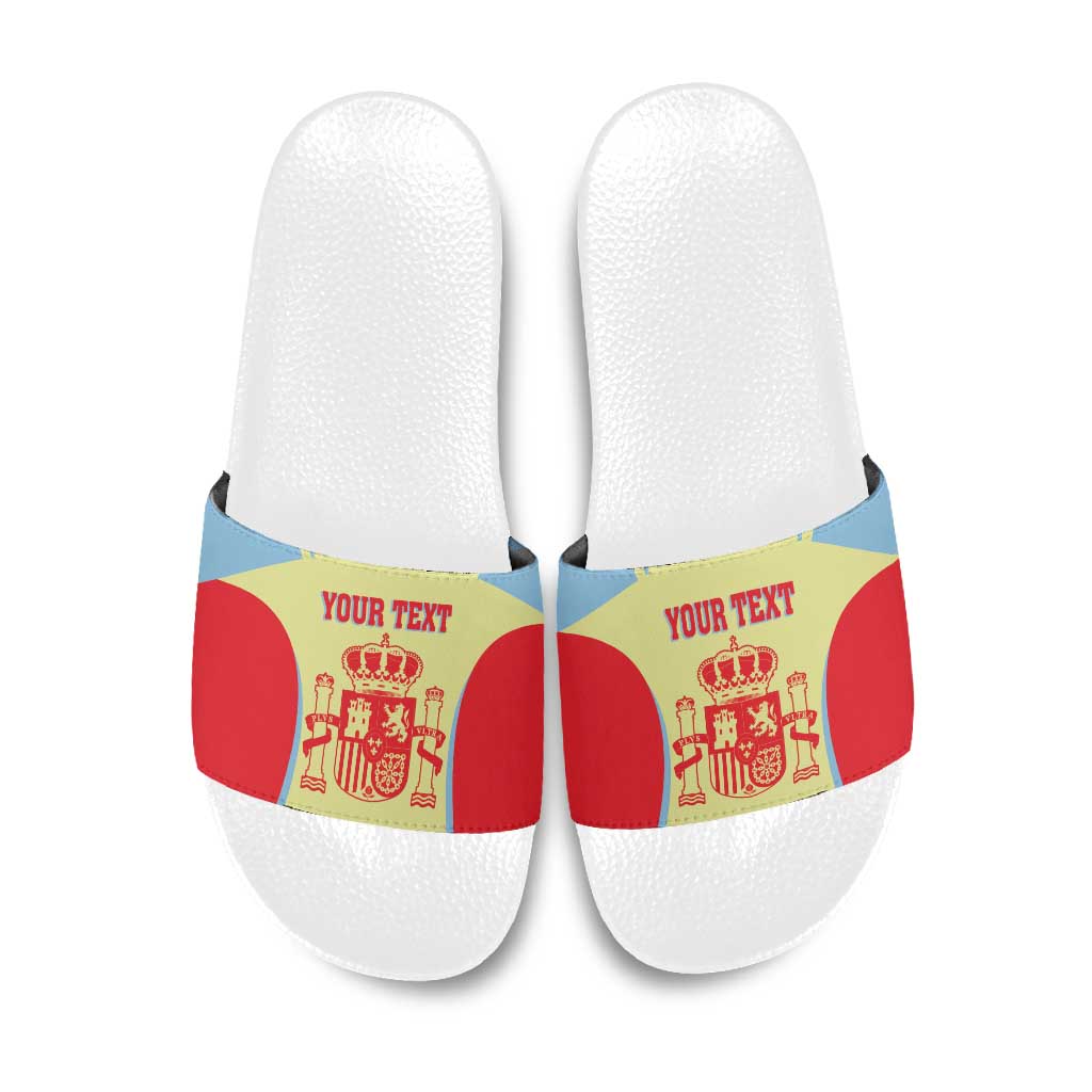Spain 2026 Football Custom Slide Sandals Espana La Roja Sporty Style