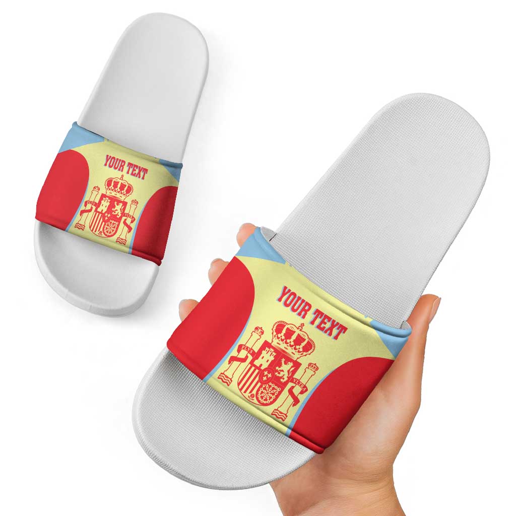 Spain 2026 Football Custom Slide Sandals Espana La Roja Sporty Style