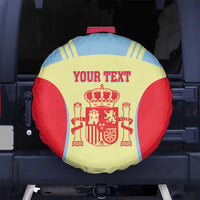 Spain 2026 Football Custom Spare Tire Cover Espana La Roja Sporty Style
