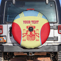 Spain 2026 Football Custom Spare Tire Cover Espana La Roja Sporty Style