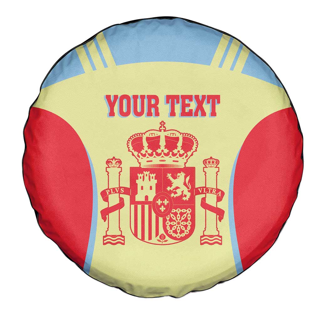 Spain 2026 Football Custom Spare Tire Cover Espana La Roja Sporty Style