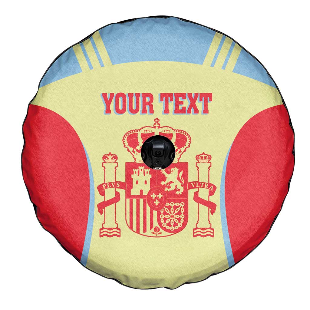 Spain 2026 Football Custom Spare Tire Cover Espana La Roja Sporty Style