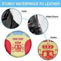 Spain 2026 Football Custom Spare Tire Cover Espana La Roja Sporty Style