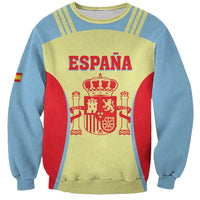 Spain 2026 Football Custom Sweatshirt Espana La Roja Sporty Style