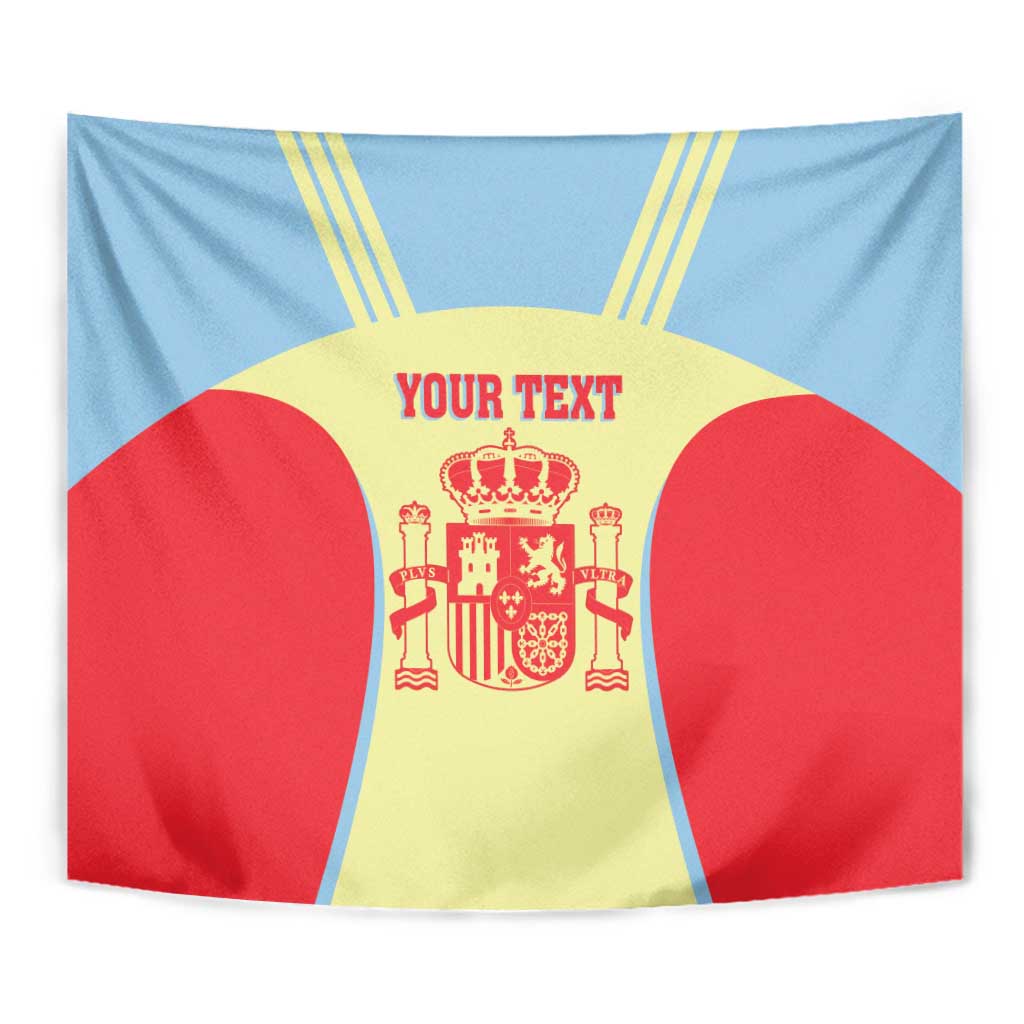 Spain 2026 Football Custom Tapestry Espana La Roja Sporty Style