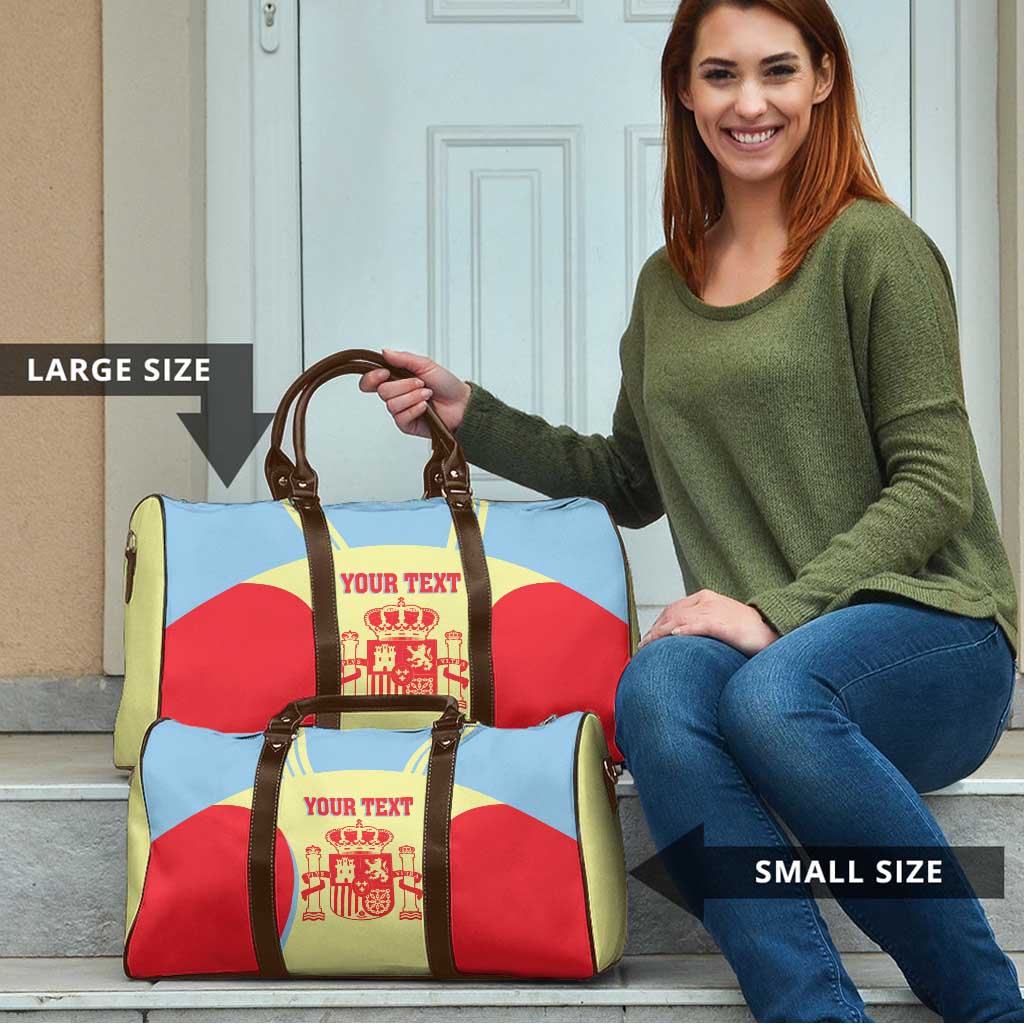 Spain 2026 Football Custom Travel Bag Espana La Roja Sporty Style