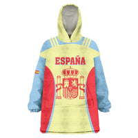 Spain 2026 Football Custom Wearable Blanket Hoodie Espana La Roja Sporty Style