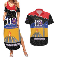 Armenian Genocide Remembrance Day Couples Matching Summer Maxi Dress and Hawaiian Shirt Tsitsernakaberd 110th Anniversary Never Forget