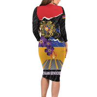 Armenian Genocide Remembrance Day Family Matching Long Sleeve Bodycon Dress and Hawaiian Shirt Tsitsernakaberd 110th Anniversary Never Forget