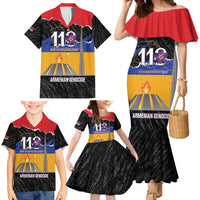 Armenian Genocide Remembrance Day Family Matching Mermaid Dress and Hawaiian Shirt Tsitsernakaberd 110th Anniversary Never Forget