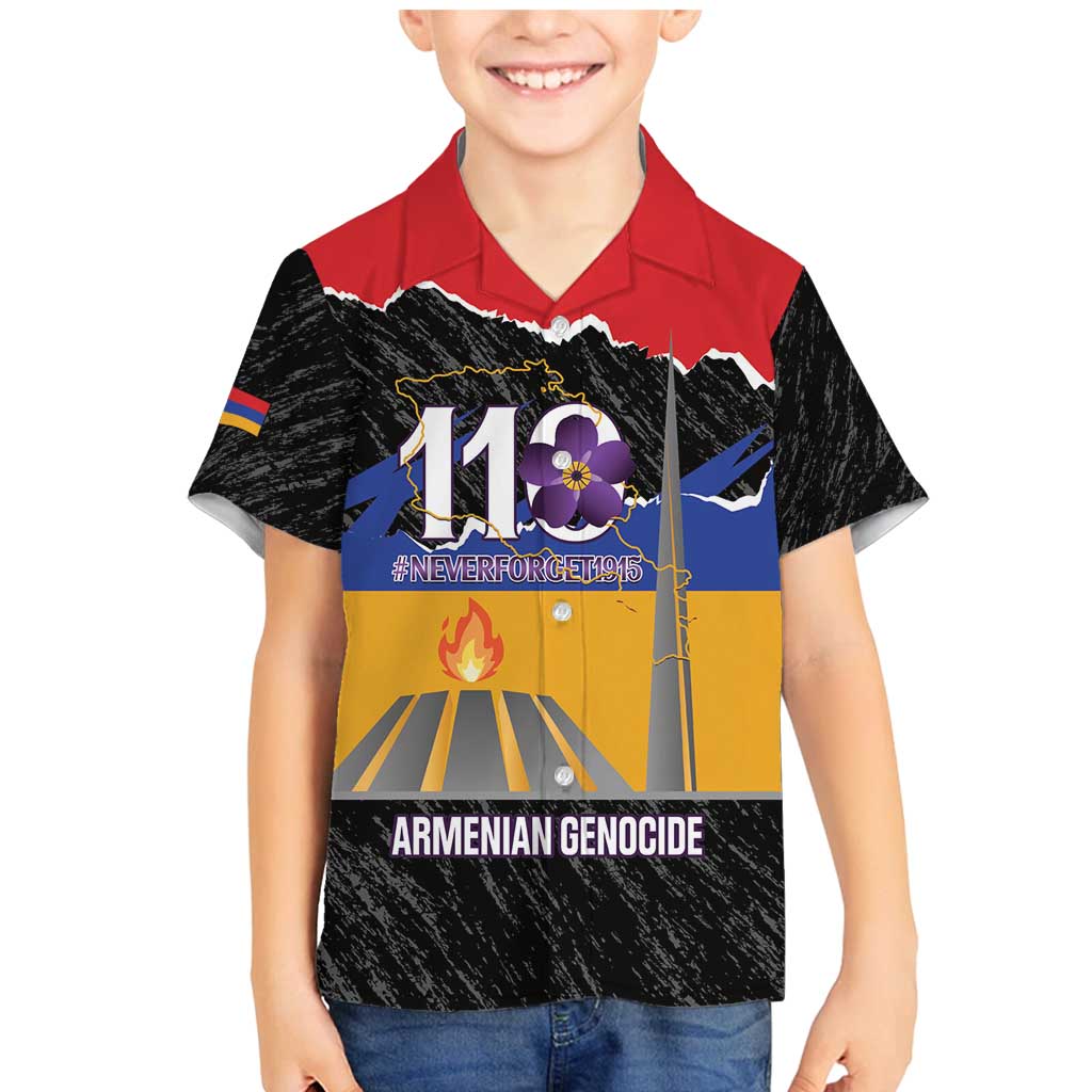 Armenian Genocide Remembrance Day Family Matching Mermaid Dress and Hawaiian Shirt Tsitsernakaberd 110th Anniversary Never Forget