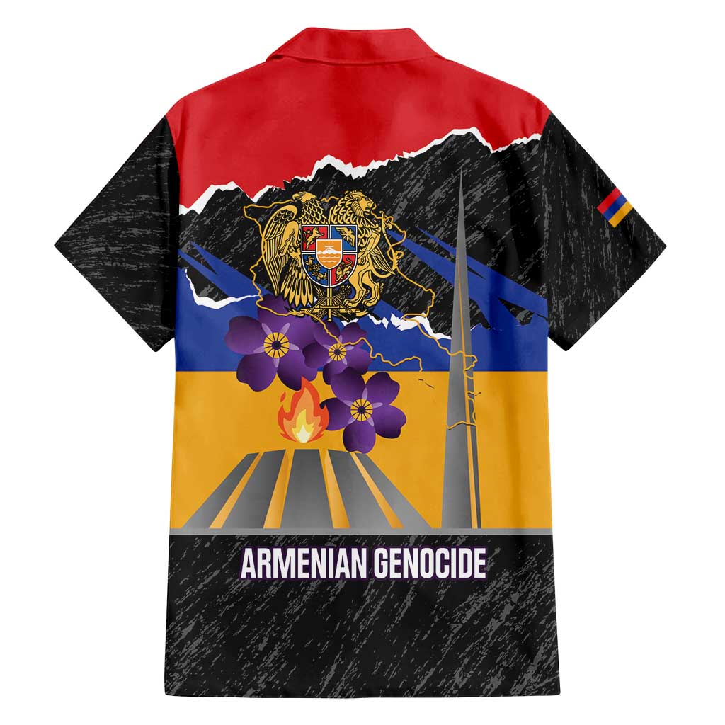 Armenian Genocide Remembrance Day Family Matching Puletasi and Hawaiian Shirt Tsitsernakaberd 110th Anniversary Never Forget