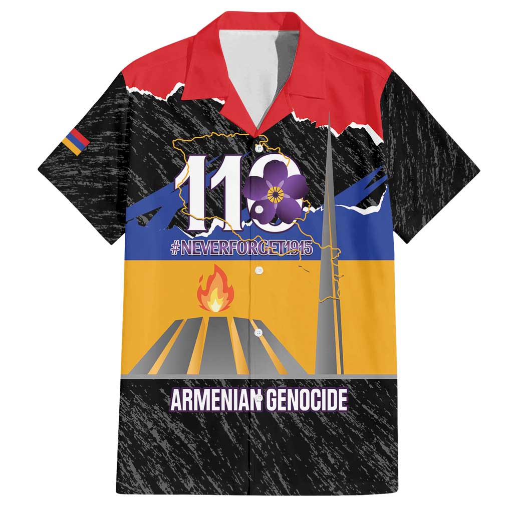 Armenian Genocide Remembrance Day Family Matching Summer Maxi Dress and Hawaiian Shirt Tsitsernakaberd 110th Anniversary Never Forget