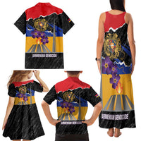Armenian Genocide Remembrance Day Family Matching Tank Maxi Dress and Hawaiian Shirt Tsitsernakaberd 110th Anniversary Never Forget