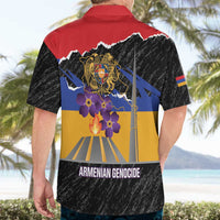 Armenian Genocide Remembrance Day Hawaiian Shirt Tsitsernakaberd 110th Anniversary Never Forget