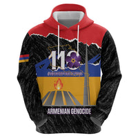 Armenian Genocide Remembrance Day Hoodie Tsitsernakaberd 110th Anniversary Never Forget