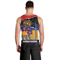 Armenian Genocide Remembrance Day Men Tank Top Tsitsernakaberd 110th Anniversary Never Forget