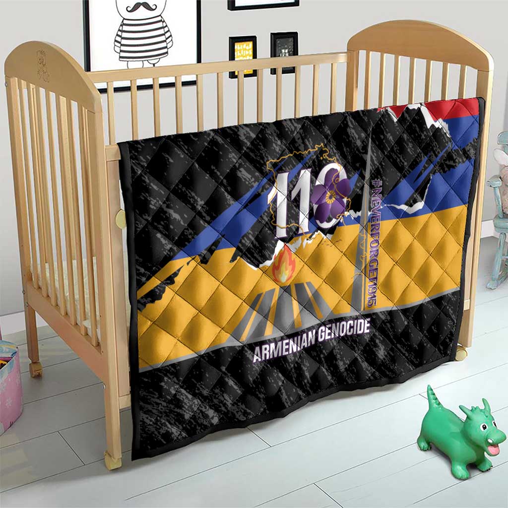 Armenian Genocide Remembrance Day Quilt Tsitsernakaberd 110th Anniversary Never Forget
