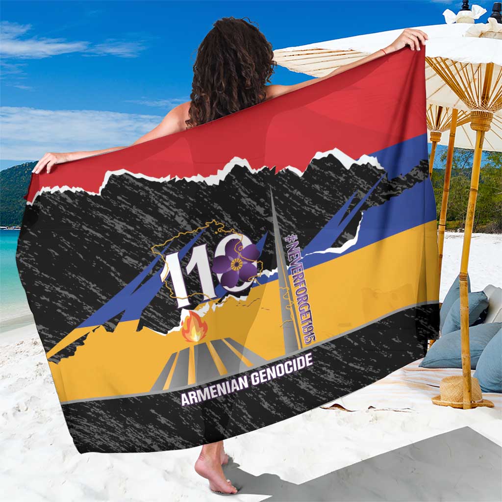 Armenian Genocide Remembrance Day Sarong Tsitsernakaberd 110th Anniversary Never Forget