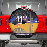 Armenian Genocide Remembrance Day Spare Tire Cover Tsitsernakaberd 110th Anniversary Never Forget