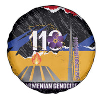 Armenian Genocide Remembrance Day Spare Tire Cover Tsitsernakaberd 110th Anniversary Never Forget