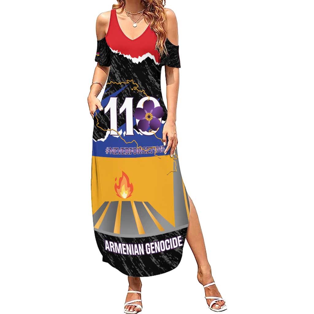 Armenian Genocide Remembrance Day Summer Maxi Dress Tsitsernakaberd 110th Anniversary Never Forget