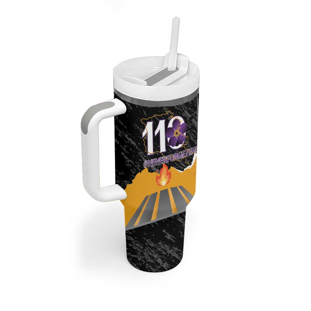 Armenian Genocide Remembrance Day Tumbler With Handle Tsitsernakaberd 110th Anniversary Never Forget