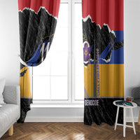 Armenian Genocide Remembrance Day Window Curtain Tsitsernakaberd 110th Anniversary Never Forget