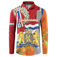 Netherlands Dodenherdenking Button Sweatshirt Martyrs' Day Honoring All Victims Of War