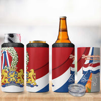 Netherlands Dodenherdenking 4 in 1 Can Cooler Tumbler Martyrs' Day Honoring All Victims Of War