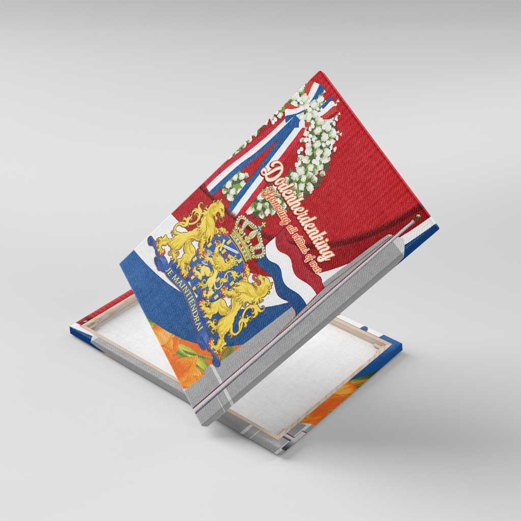 Netherlands Dodenherdenking Canvas Wall Art Martyrs' Day Honoring All Victims Of War