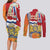 Netherlands Dodenherdenking Couples Matching Long Sleeve Bodycon Dress and Long Sleeve Button Shirt Martyrs' Day Honoring All Victims Of War