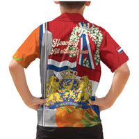 Netherlands Dodenherdenking Family Matching Mermaid Dress and Hawaiian Shirt Martyrs' Day Honoring All Victims Of War