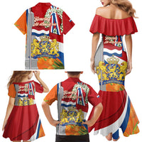 Netherlands Dodenherdenking Family Matching Mermaid Dress and Hawaiian Shirt Martyrs' Day Honoring All Victims Of War