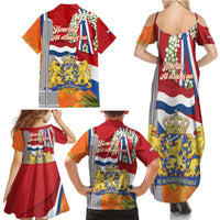 Netherlands Dodenherdenking Family Matching Summer Maxi Dress and Hawaiian Shirt Martyrs' Day Honoring All Victims Of War