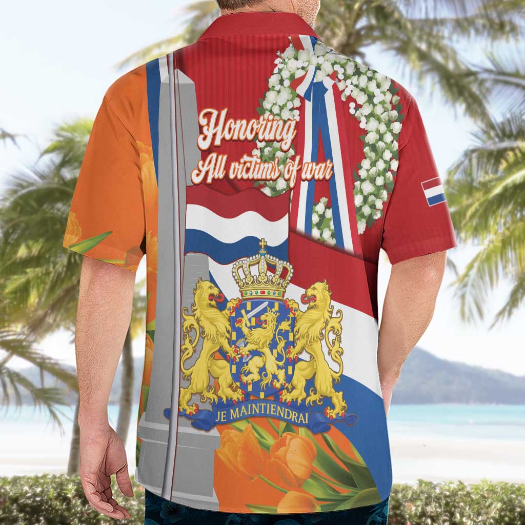 Netherlands Dodenherdenking Hawaiian Shirt Martyrs' Day Honoring All Victims Of War