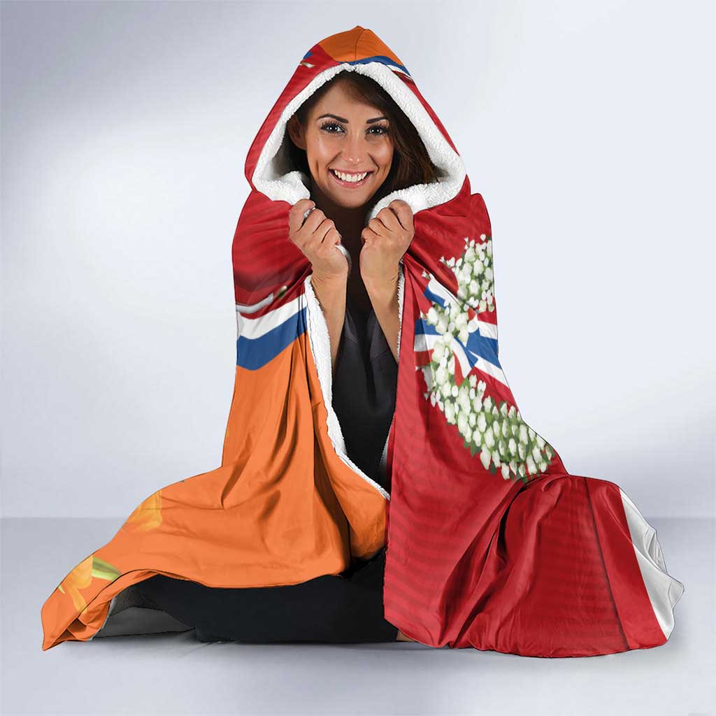 Netherlands Dodenherdenking Hooded Blanket Martyrs' Day Honoring All Victims Of War