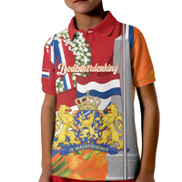 Netherlands Dodenherdenking Kid Polo Shirt Martyrs' Day Honoring All Victims Of War