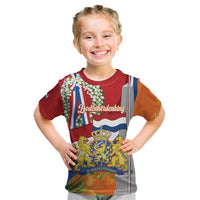 Netherlands Dodenherdenking Kid T Shirt Martyrs' Day Honoring All Victims Of War