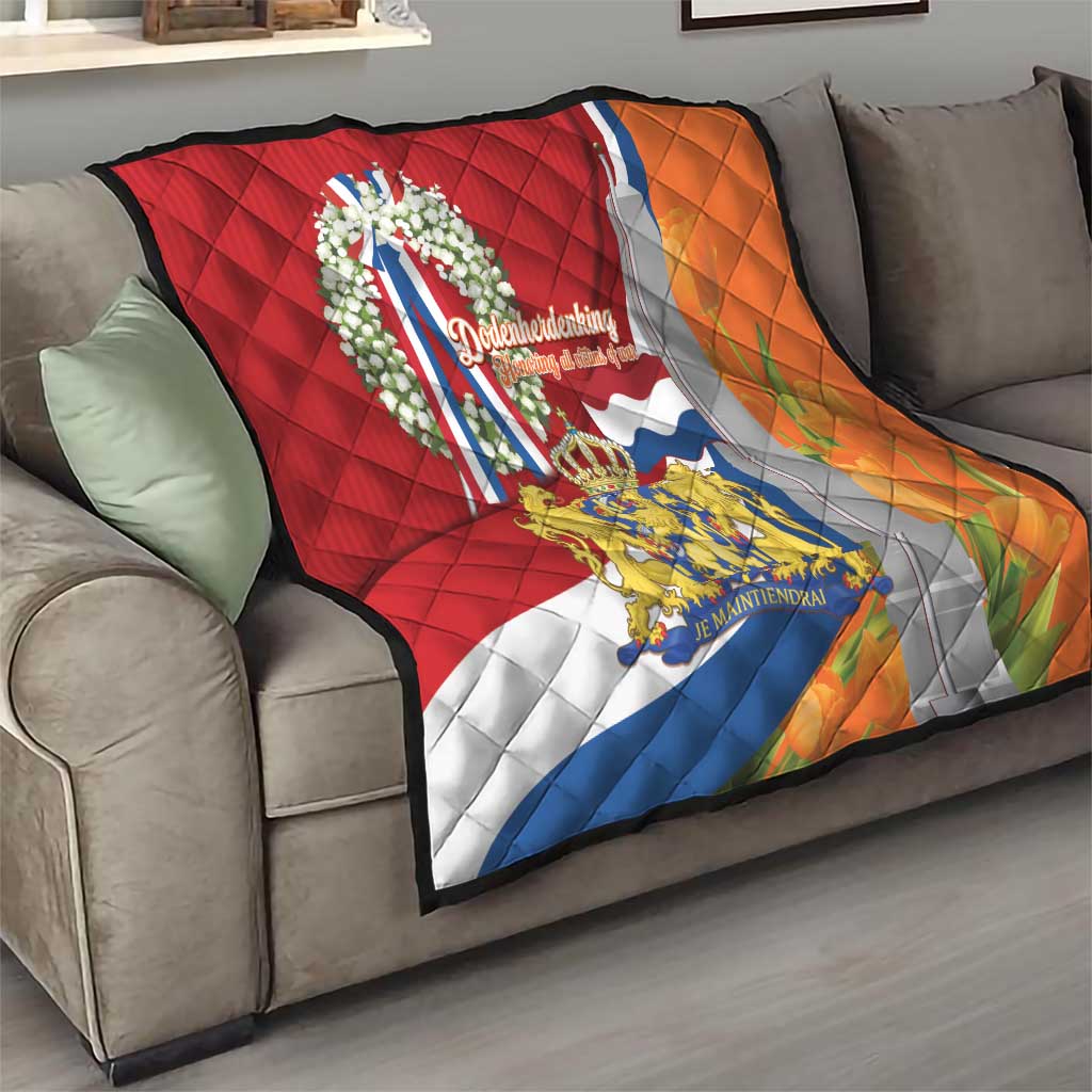 Netherlands Dodenherdenking Quilt Martyrs' Day Honoring All Victims Of War