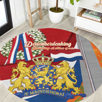 Netherlands Dodenherdenking Round Carpet Martyrs' Day Honoring All Victims Of War