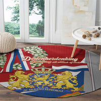 Netherlands Dodenherdenking Round Carpet Martyrs' Day Honoring All Victims Of War