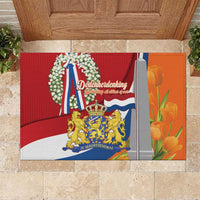 Netherlands Dodenherdenking Rubber Doormat Martyrs' Day Honoring All Victims Of War