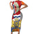 Netherlands Dodenherdenking Short Sleeve Bodycon Dress Martyrs' Day Honoring All Victims Of War