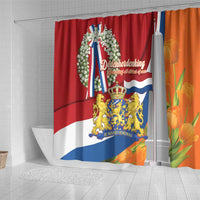 Netherlands Dodenherdenking Shower Curtain Martyrs' Day Honoring All Victims Of War