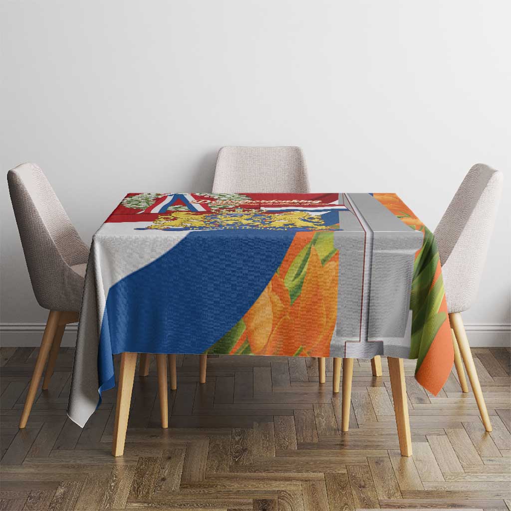 Netherlands Dodenherdenking Tablecloth Martyrs' Day Honoring All Victims Of War