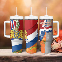 Netherlands Dodenherdenking Tumbler With Handle Martyrs' Day Honoring All Victims Of War