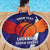 Custom Lucknow India Cricket Beach Blanket Go Champions