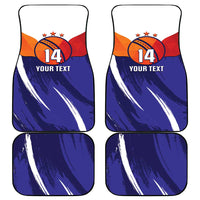 Custom Lucknow India Cricket Car Mats Go Champions